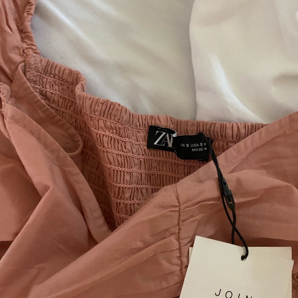 Zara open work embroidery dress - Picture 8 of 8